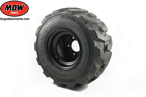 mini digger tyres|Dingo Tyres Rims Combo .